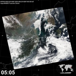 Level 1B Image at: 0505 UTC