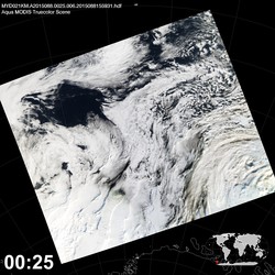 Level 1B Image at: 0025 UTC