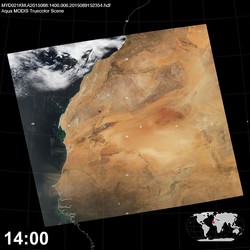 Level 1B Image at: 1400 UTC