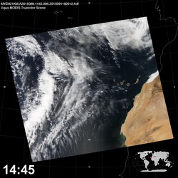 Level 1B Image at: 1445 UTC