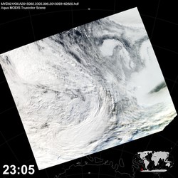 Level 1B Image at: 2305 UTC