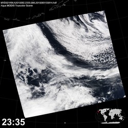 Level 1B Image at: 2335 UTC