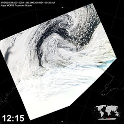 Level 1B Image at: 1215 UTC