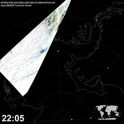 Level 1B Image at: 2205 UTC