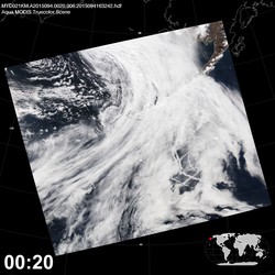 Level 1B Image at: 0020 UTC