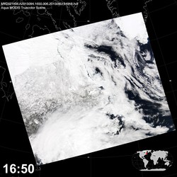 Level 1B Image at: 1650 UTC