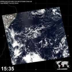 Level 1B Image at: 1535 UTC