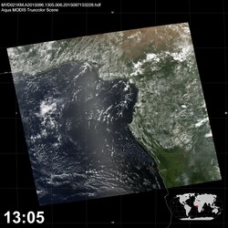 Level 1B Image at: 1305 UTC