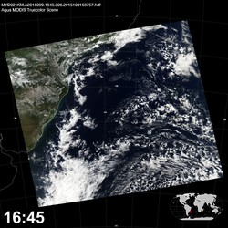 Level 1B Image at: 1645 UTC