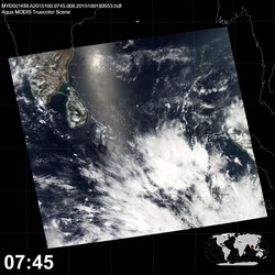 Level 1B Image at: 0745 UTC