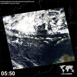 Level 1B Image at: 0550 UTC