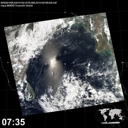 Level 1B Image at: 0735 UTC