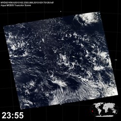 Level 1B Image at: 2355 UTC