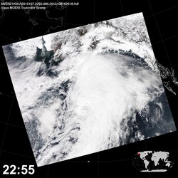 Level 1B Image at: 2255 UTC