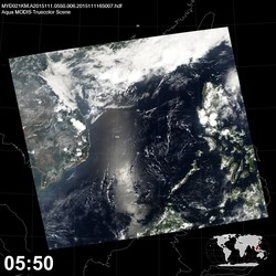 Level 1B Image at: 0550 UTC