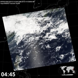 Level 1B Image at: 0445 UTC