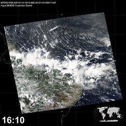 Level 1B Image at: 1610 UTC