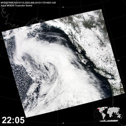 Level 1B Image at: 2205 UTC