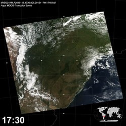 Level 1B Image at: 1730 UTC