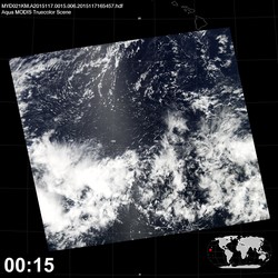 Level 1B Image at: 0015 UTC