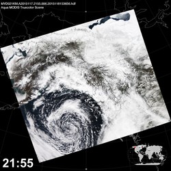 Level 1B Image at: 2155 UTC