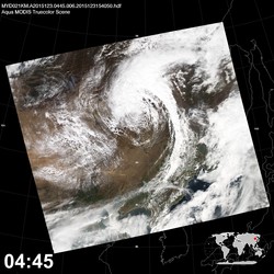 Level 1B Image at: 0445 UTC