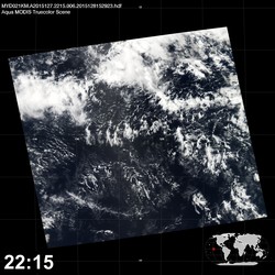 Level 1B Image at: 2215 UTC