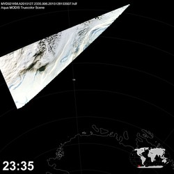 Level 1B Image at: 2335 UTC