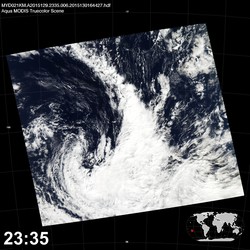 Level 1B Image at: 2335 UTC