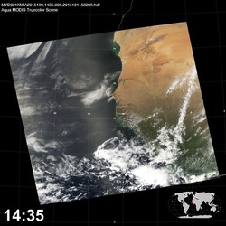 Level 1B Image at: 1435 UTC