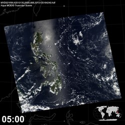 Level 1B Image at: 0500 UTC