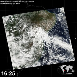 Level 1B Image at: 1625 UTC