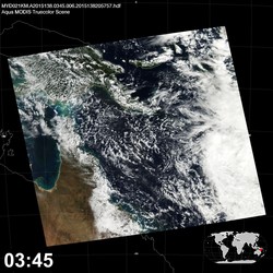 Level 1B Image at: 0345 UTC