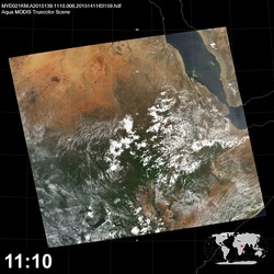 Level 1B Image at: 1110 UTC