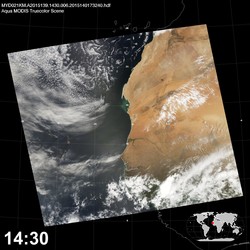 Level 1B Image at: 1430 UTC