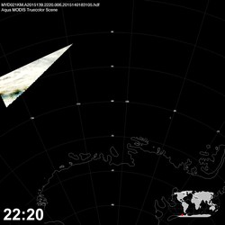 Level 1B Image at: 2220 UTC