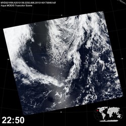 Level 1B Image at: 2250 UTC