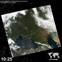 Level 1B Image at: 1025 UTC