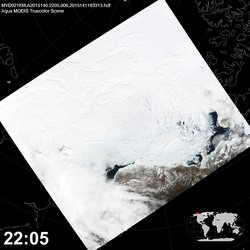 Level 1B Image at: 2205 UTC