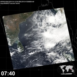 Level 1B Image at: 0740 UTC