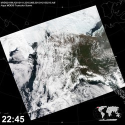 Level 1B Image at: 2245 UTC