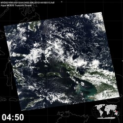 Level 1B Image at: 0450 UTC