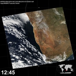 Level 1B Image at: 1245 UTC