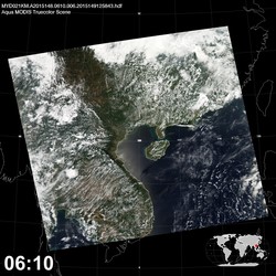 Level 1B Image at: 0610 UTC