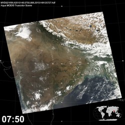 Level 1B Image at: 0750 UTC