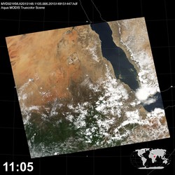 Level 1B Image at: 1105 UTC