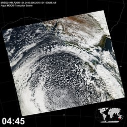 Level 1B Image at: 0445 UTC