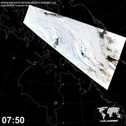 Level 1B Image at: 0750 UTC