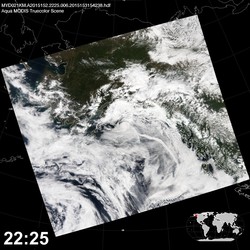 Level 1B Image at: 2225 UTC