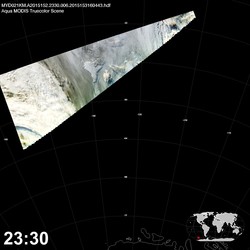 Level 1B Image at: 2330 UTC